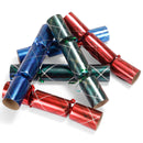 Christmas Party Table Favors (Red, Green, Blue Plaid), 12 Pack