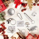 Christmas Party Table Favors (Red, Green, Blue Plaid), 12 Pack