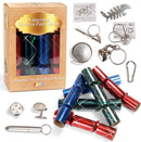 Christmas Party Table Favors (Red, Green, Blue Plaid), 12 Pack