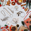 Christmas Party Table Favors (Flowers), 8 Pack