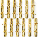 Christmas Party Table Favors (Gold Snowflake), 12 Pack