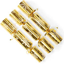 Christmas Party Table Favors (Gold Snowflake), 12 Pack