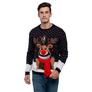 Men's Reindeer Ugly Sweater