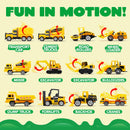 25 in 1 Die-cast Construction Truck Toy Set