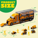 25 in 1 Die-cast Construction Truck Toy Set