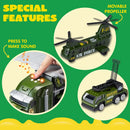 25 in 1 Die-cast Military Toy Set