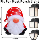 Christmas Gnome Light Cover, 2 Pcs