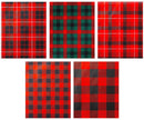 Christmas Classic Plaid Wrapping Tissue Paper, 150 Sheets