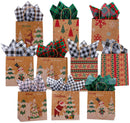 Christmas Classic Plaid Wrapping Tissue Paper, 150 Sheets