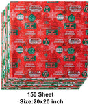 Holiday Tissue Paper Assortment Set, 150 Sheets
