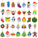 Christmas Ornaments Craft Kits, 36 Pack