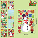 Christmas Characters Window Clings, 300 Pcs