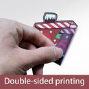 Christmas Characters Window Clings, 300 Pcs