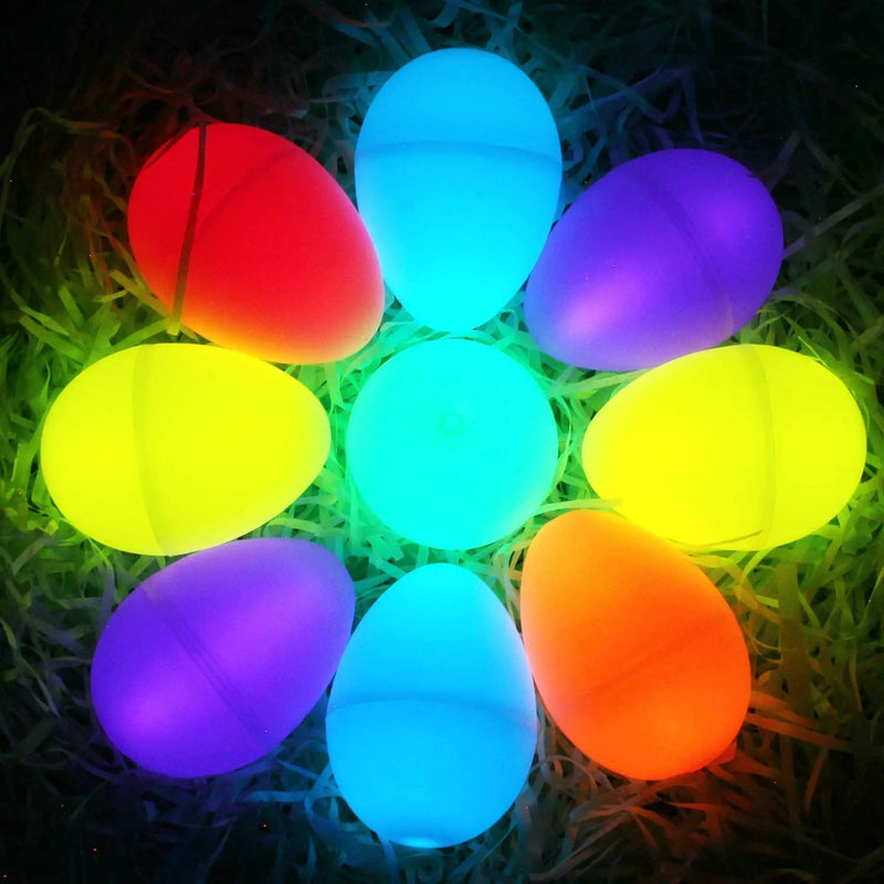 Best 144pcs Easter Glow Eggs with 288pcs Mini Glow Sticks