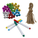 48 Piece Wooden Christmas Ornaments DIY Craft Kit