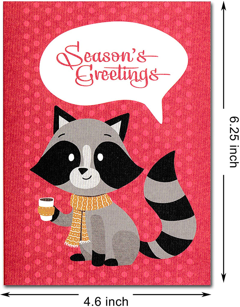 Animal Greeting Cards, 102 Pcs