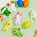 15Pcs Plush Animals Prefilled Easter Eggs