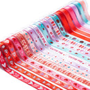 18 Rolls Grosgrain Satin Fabric Ribbon