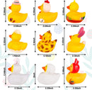 18Pcs Easter Cute Yellow Rubber Duckies