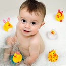 18Pcs Easter Cute Yellow Rubber Duckies