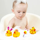 18Pcs Easter Cute Yellow Rubber Duckies