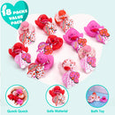 18Pcs Kids Valentines Day Cards with Rubber Ducks-Classroom Exchange Gifts