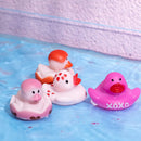 18Pcs Kids Valentines Day Cards with Rubber Ducks-Classroom Exchange Gifts