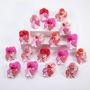 18Pcs Kids Valentines Day Cards with Rubber Ducks-Classroom Exchange Gifts