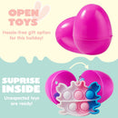 18Pcs Bubble Animal Keychain Prefilled Easter Eggs