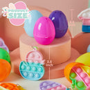 18Pcs Bubble Animal Keychain Prefilled Easter Eggs