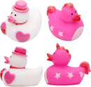 18pcs Mini Size Valentines Day Rubber Ducks