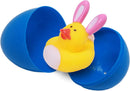18Pcs 3.15in Animal Rubber Ducks Prefilled Easter Eggs for Easter Egg Hunt