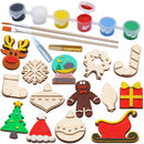Christmas Wooden Magnet Creativity Arts & Crafts Painting Kit