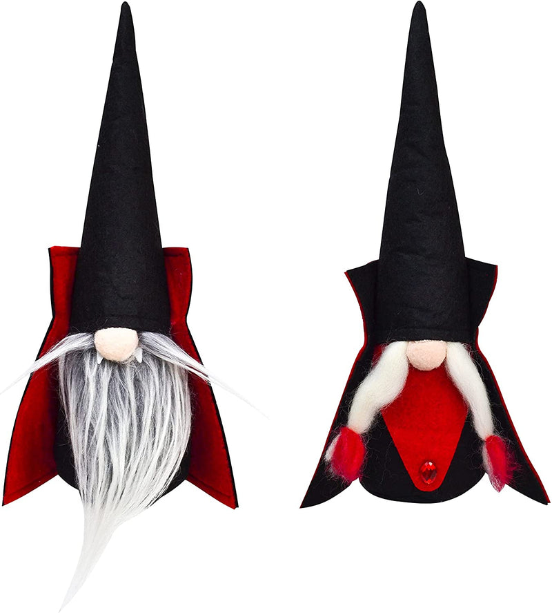 Vampire Couple Gnome Plush, 2 Pcs