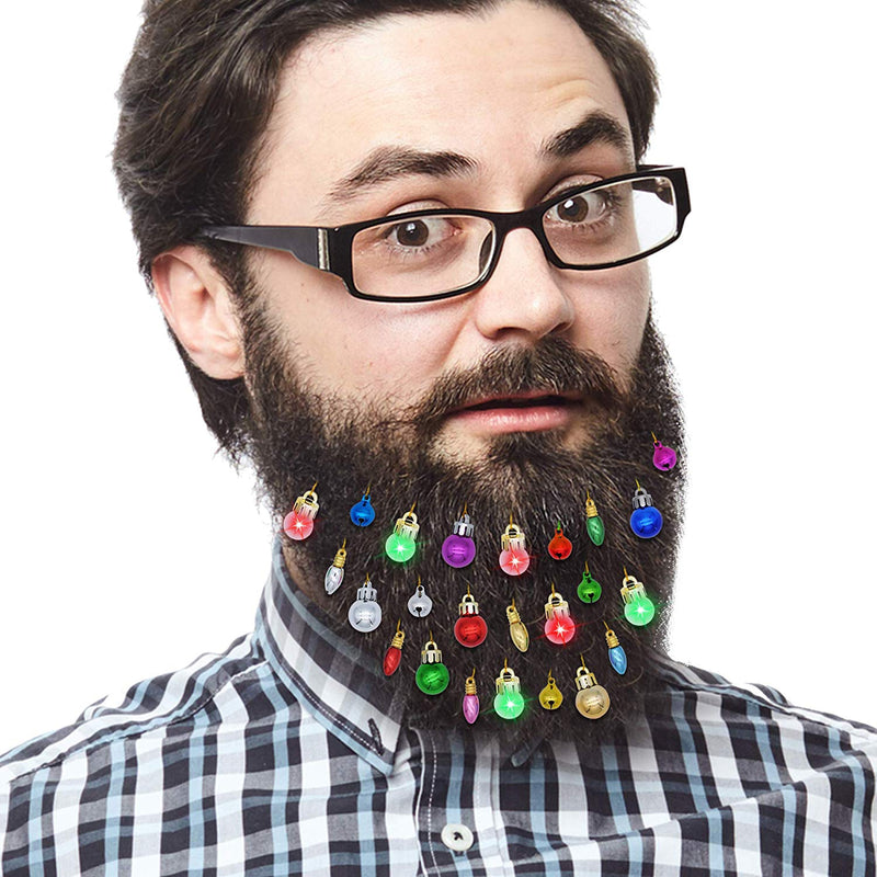 24 Piece Beard Ornaments