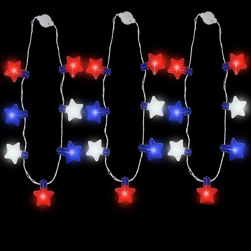 Patriotic Led Necklaces