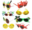 Fancy Frame Kids Neon Sunglasses, 8 Pcs