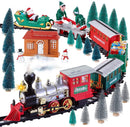 Christmas Electric Train Set with Real Smoke(Medium)