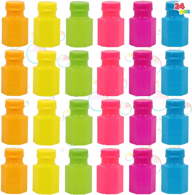 6 Colors Mini Bubble Bottle, 24 pcs