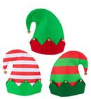 Colorful Holiday Elf Hat, 3pcs