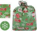 Jumbo Christmas Gift Bags, 8 Pcs