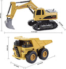 2-in-1 Remote Control Construction Vehicles, 2 Pcs