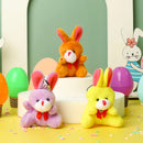 12Pcs Bunny Plush Prefilled Easter Eggs 2.2in
