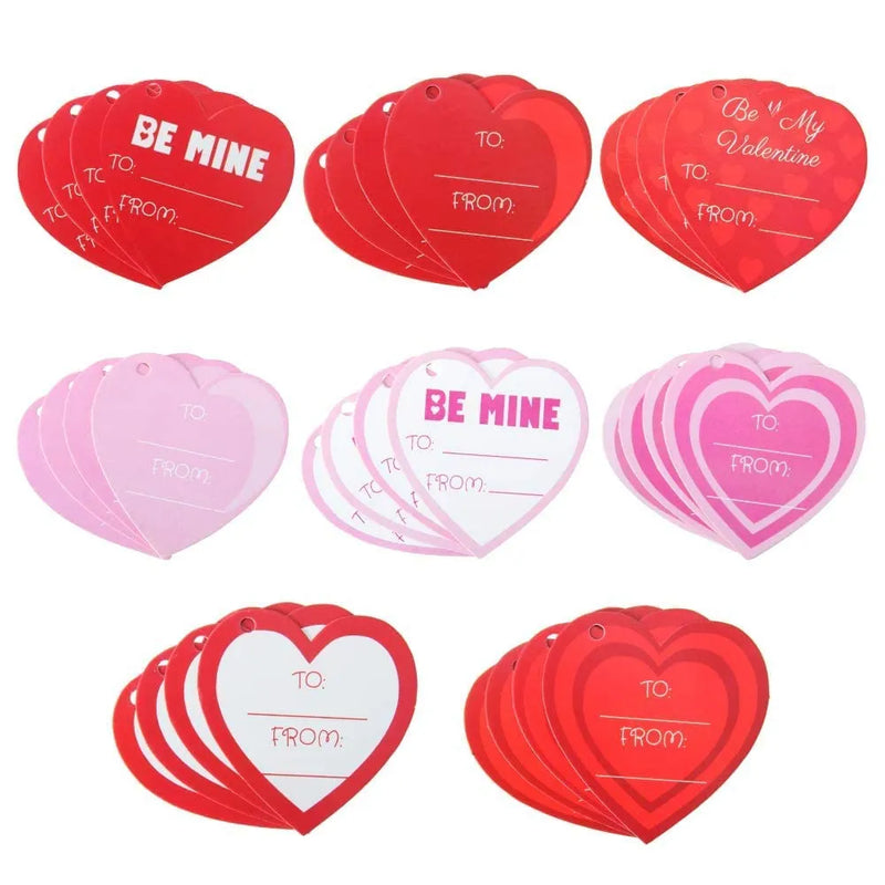 28Pcs Silicon Wristbands Filled Hearts with Valentines Day Cards for Kids-Classroom Exchange Gifts
