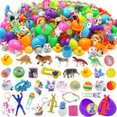 120Pcs Toys and Stickers Prefilled Easter Eggs 2.25in