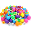 120Pcs Toys and Stickers Prefilled Easter Eggs 2.25in