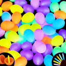 200Pcs Easter Glow Sticks Prefilled Easter Eggs 2.4in