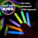 200Pcs Easter Glow Sticks Prefilled Easter Eggs 2.4in