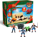 12 Days Advent Calendar Pirate Action Figures Playset