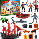 12 Days Advent Calendar Pirate Action Figures Playset